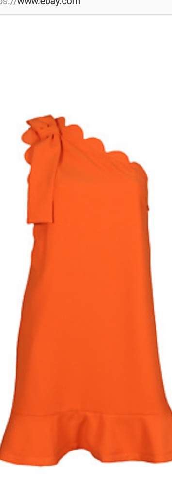 NWT orange dress